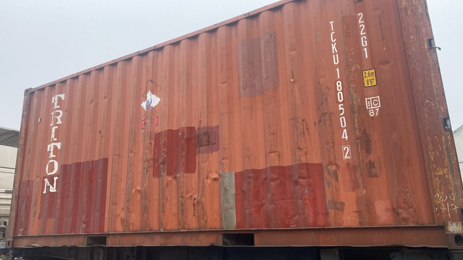 Морской контейнер TCKU1805042